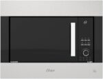 Oster Forno Micro-ondas de Embutir Black Inox 23L 127V: design sofisticado e praticidade para sua cozinha.