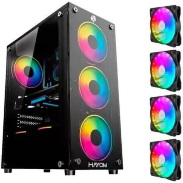 PC Gamer AMD Ryzen 5 5600G pronto para uso, 16GB DDR4, SSD 480GB, WiFi e Radeon Vega 7 para jogar e trabalhar com desempenho.