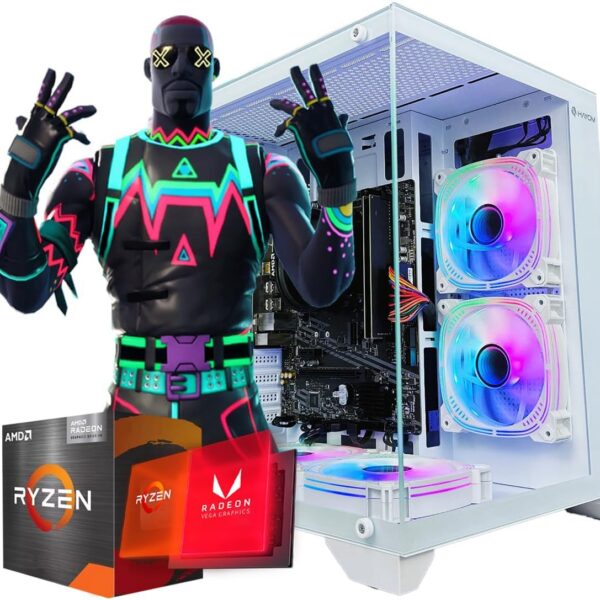 PC Gamer AMD Ryzen 5 5600GT com 16GB e SSD M.2 500GB: desempenho rápido e ótimo custo-benefício para jogar e trabalhar.