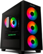 PC Gamer AURA by BluePC com Ryzen 7 5700X e RTX 5070 12GB: alto desempenho para jogos e multitarefas.