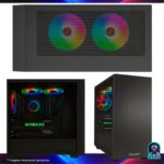 PC Gamer AURA by BluePC com Ryzen 7 5700X e RTX 5070 12GB para alto desempenho em jogos competitivos. - Imagem 2