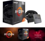 PC Gamer Aquario White 5600GT com 16GB RAM e SSD 500GB: desempenho fluido, Radeon Vega 7 e 3 fans RGB. - Imagem 2