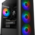PC Gamer BluePC FRAG com Ryzen 7 5700X e RX 6600 8GB: desempenho fluido para jogos atuais e compra inteligente.