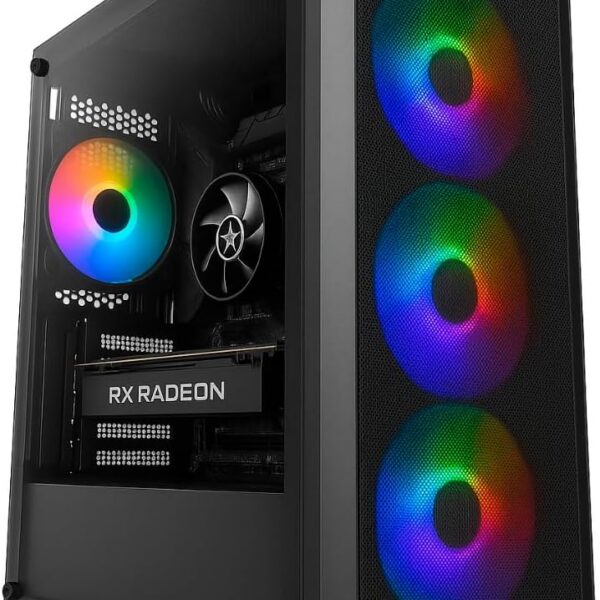 PC Gamer BluePC FRAG com Ryzen 7 5700X e RX 6600 8GB: desempenho fluido para jogos atuais e compra inteligente.