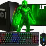 PC Gamer Completo Ryzen A8 9600 com 32GB DDR4 e SSD 480GB: rápido, montado e pronto para usar.