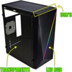 PC Gamer Completo Ryzen A8 9600 com 32GB DDR4 e SSD 480GB: rápido, montado e pronto para usar. - Imagem 2
