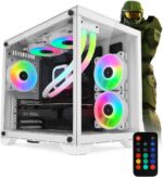 PC Gamer Core i9, 32GB RAM, 1TB SSD, RTX 5060 8GB, Water Cooler, Fonte 600W, Wi-Fi, Windows 11, Branco