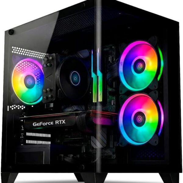 PC Gamer ITX Arena com Ryzen 5 5600X e RTX 5060: alto desempenho, gráficos avançados e pronta entrega para jogar sem limites.