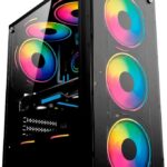PC Gamer Intel Core i7 4790 com GTX 1650 4GB e SSD NVMe 500GB: desempenho rápido para jogos e multitarefas.