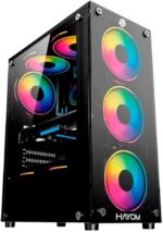 PC Gamer Intel Core i7 4790 com GTX 1650 4GB e SSD NVMe 500GB: desempenho rápido para jogos e multitarefas.