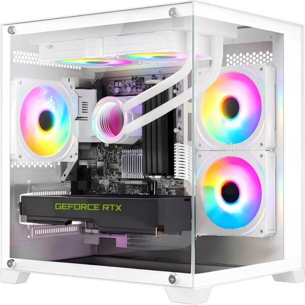 PC Gamer LUDIC by BluePC Ryzen 7 5700X RTX 3050 8GB, 16GB RAM e SSD 1TB para alto desempenho em jogos e tarefas exigentes.
