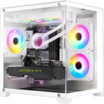 PC Gamer LUDIC by BluePC com Ryzen 5 5500 e RTX 3060 12GB: alto desempenho para jogar e trabalhar com velocidade.