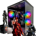 PC Gamer Ryzen 5 3400G com 16GB DDR4 e SSD NVMe 500GB: desempenho ágil para jogos leves e multitarefas com Windows 11 Pro.