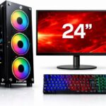 PC Gamer Ryzen 5 5500 com RTX 3050 6GB e monitor 24: desempenho pronto para jogar e comprar agora
