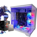 PC Gamer Ryzen 5 5600GT com 16GB DDR4, SSD NVMe e Vega 7: desempenho ideal para jogar e trabalhar com rapidez.