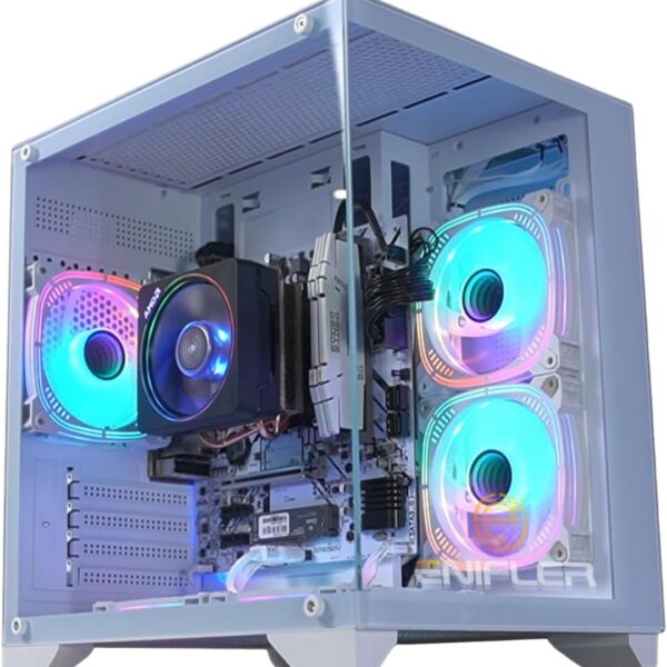 PC Gamer Ryzen 5 5600GT com 16GB, SSD 480GB e Windows 11 Pro: desempenho fluido e ótimo custo-benefício para jogar e trabalhar.