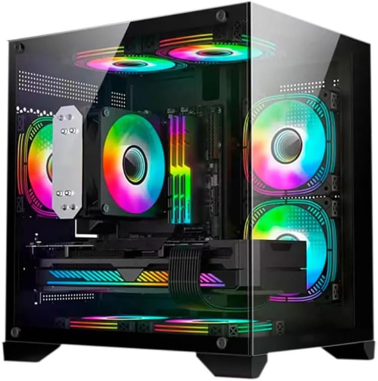 PC Gamer Ryzen 5 8500G com 1TB NVMe, 16GB DDR5, PC Gamer Ryzen 5 8500G com 1TB NVMe, 16GB DDR5, Wi-Fi e Radeon 740M: pronto para jogar e trabalhar.