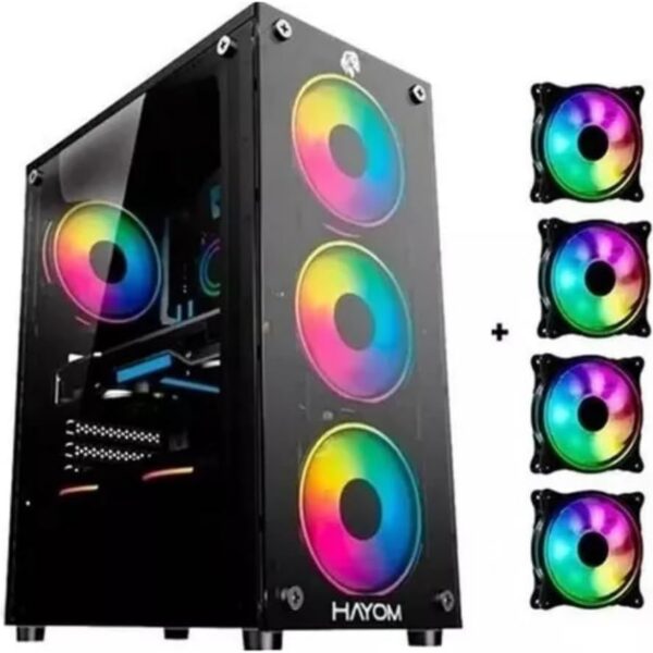 PC Gamer Ryzen 7 5700X com RTX 3050 6GB, 16GB e SSD 480GB para jogos fluidos e alta performance.