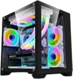 PC Gamer Ryzen 7 5700X com RTX 3060 12GB, 32GB RAM e SSD 1TB: alto desempenho para jogos e edição.