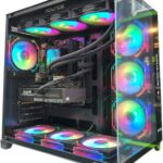 PC Gamer Ryzen 7 5700X com RTX 5060, 32GB RAM e SSD NVMe 1TB: alto desempenho para jogos e edição.