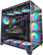 PC Gamer Ryzen 7 5700X com RTX 5060, 32GB RAM e SSD NVMe 1TB: alto desempenho para jogos e edição.