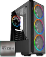 PC Gamer Skill Gaming Prodigy com Ryzen 3, 8GB DDR4 e HD 1TB para desempenho e compras com segurança. - Imagem 2