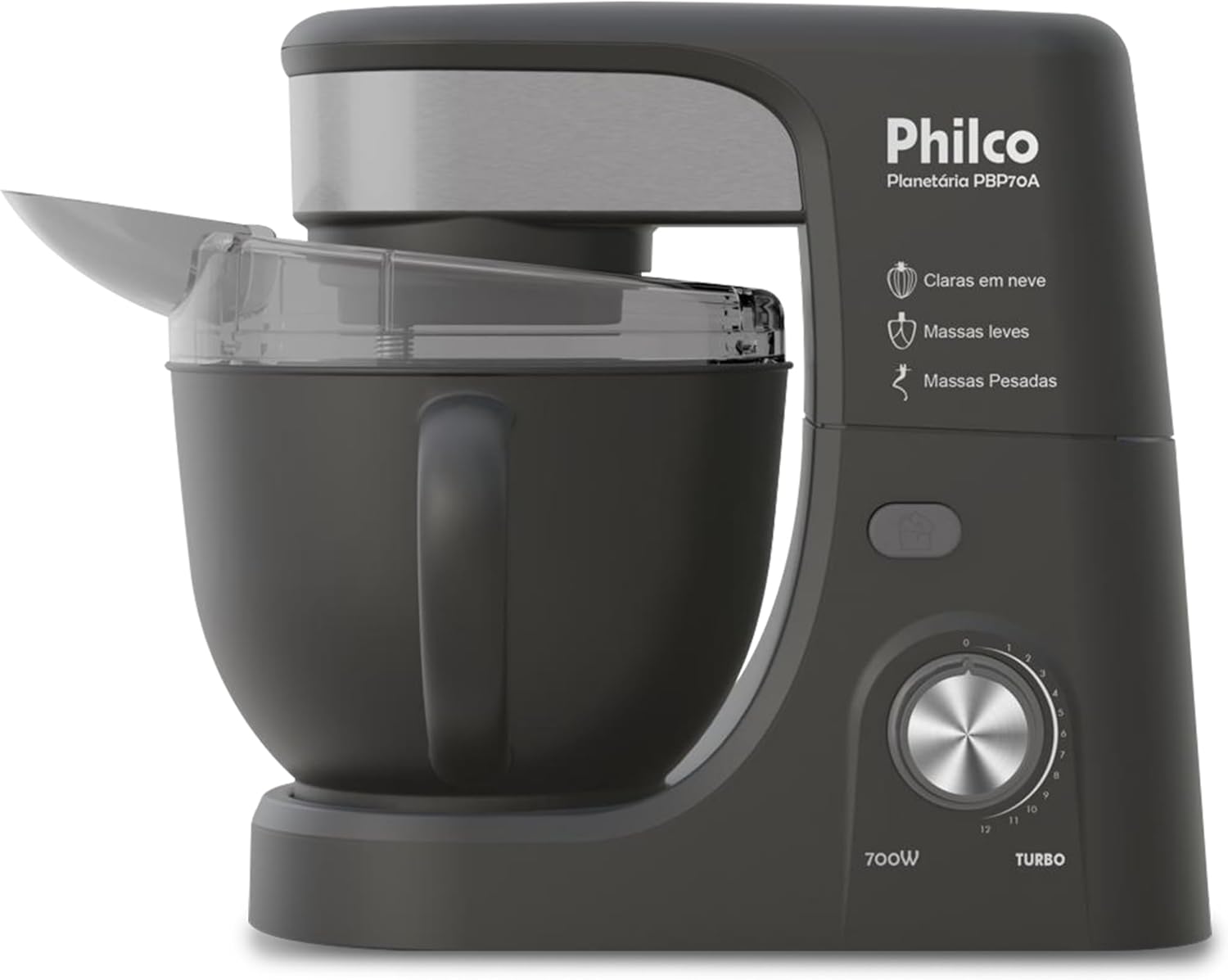 PHILCO Batedeira Planetária 127V: rotação planetária para misturas mais homogêneas PHILCO Batedeira Planetária 127V: rotação planetária para misturas mais homogêneas e preparo prático na sua cozinha.