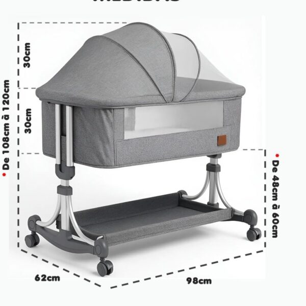 PIPDIP Berço de Balanço para Bebês: conforto, sono tranquilo e segurança para o seu bebê dormir melhor.
