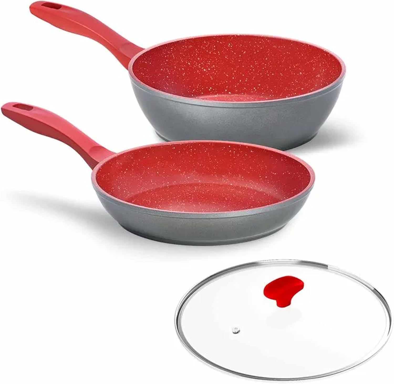 POLISHOP Panela Sauté Grand 24cm + Panela Day By Day POLISHOP Panela Sauté Grand 24cm + Panela Day By Day 24cm + Tampa 24cm
