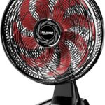 POLISHOP Ventilador de Mesa e Parede 2 em 1 180W com 8 Pás e 3 Velocidades (110, Volts)
