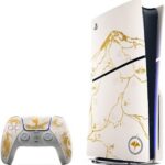 Pack do console PlayStation®5 – Edição Limitada Ouro - Ghost of Yōtei