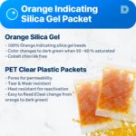Pacotes Dry & Dry 20g Indicador Recarregável para Umidade: absorção rápida e reutilização premium, 30 unidades - Imagem 2