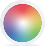 Painel LED inteligente EKAZA RGB 18W com dimmer, Wi-Fi/Bluetooth, 1500lm e compatível com Alexa e Google Assistente - Imagem 2