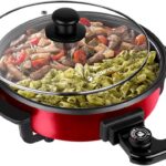 Panela Elétrica Multifuncional Vermelho, 110v, Cadence