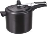 Panela de Pressão 7,0L Alumínio Fortaleza Preto: mais segurança e praticidade para cozinhar no fogão a gás ou elétrico.