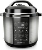 Panela de Pressão Britânia BPP06P 220v: potência e praticidade para cozinhar com controle de temperatura.
