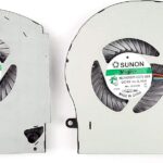 Par de Ventoinhas GPU para Dell Alienware 17 R4 e R5, resfriamento eficiente e compatibilidade ideal para notebook gamer