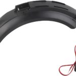 Para-Lama Traseiro SUNGOOYUE 8 Pol. com Luz, proteção contra lama e instalação fácil para scooter elétrica