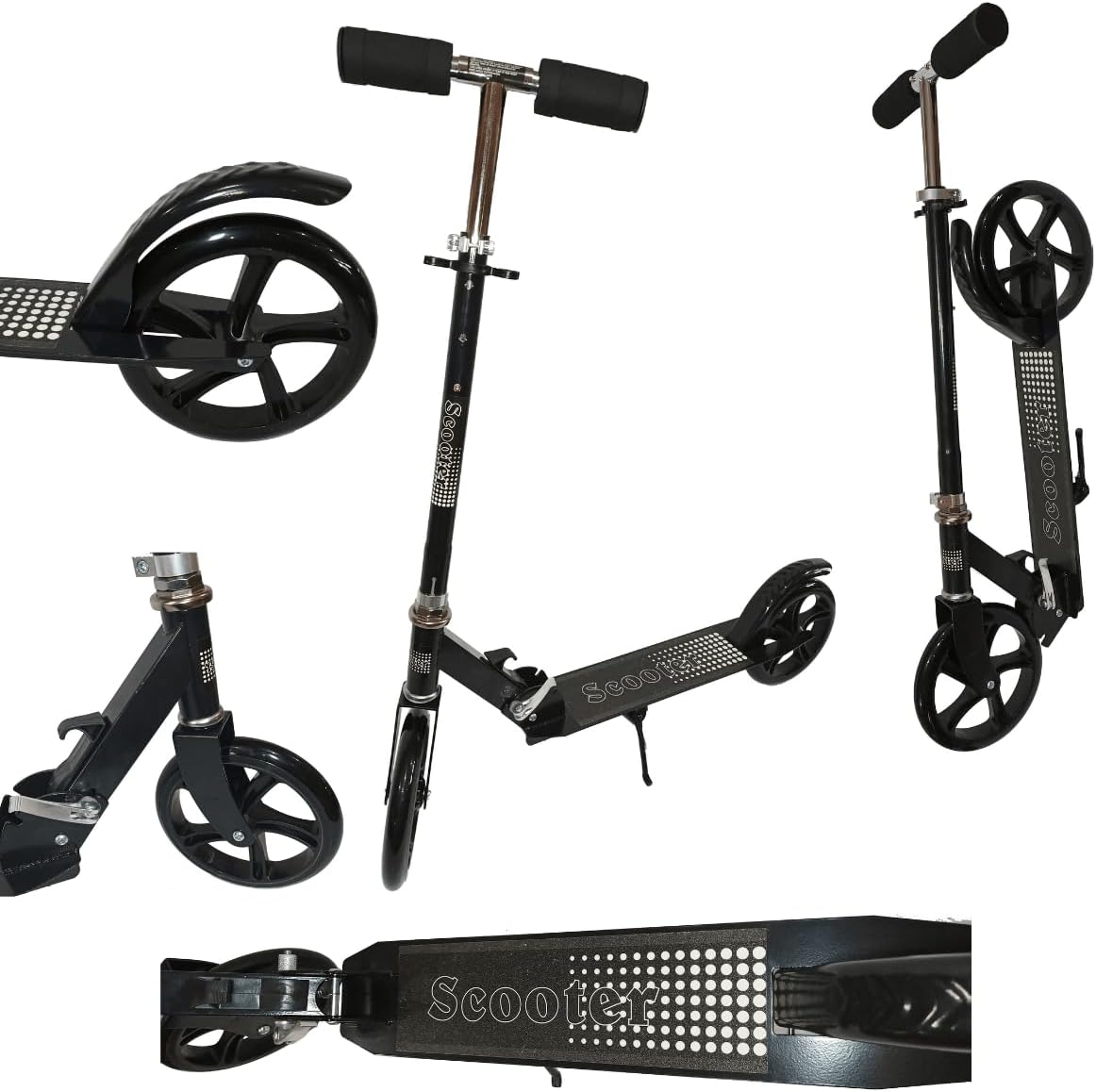Patinete Adulto Juvenil Dobrável 2 Rodas, resistente, portátil, regulável e Patinete Adulto Juvenil Dobrável 2 Rodas, resistente, portátil, regulável e seguro, suporta até 100 kg.