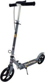Patinete Dobrável Zippy Toys com freio, altura ajustável e rolamento ABEC 9: mais segurança e praticidade para crianças.