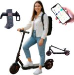 Patinete Eletrico Dobravel 30Km com App: mobilidade segura, confortável e prática para suas compras com até 35Km/h. - Imagem 2