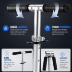 Patinete Infantil Juvenil Multmaxx dobrável, leve e resistente, com ajuste de altura e suporte para até 100kg, ideal para lazer e mobilidade. - Imagem 2