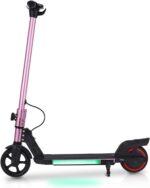 Patinete Infantil Unissex Dobrável e Leve com luzes LED, até 70kg, segurança e diversão em cada passeio. - Imagem 2