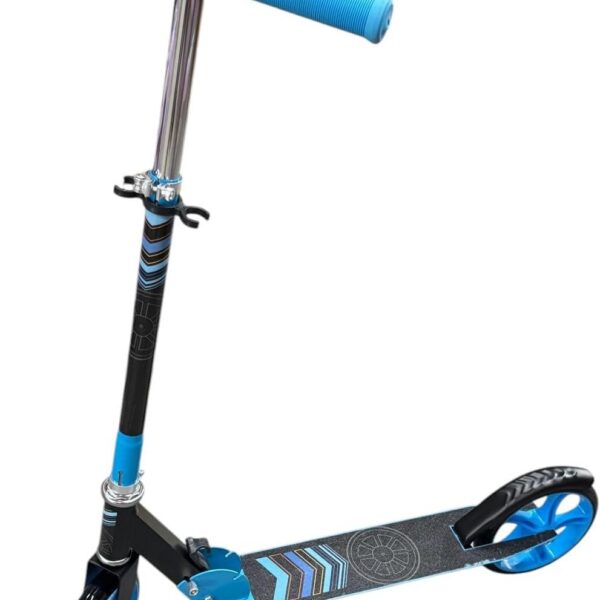Patinete dobrável ajustável em metal: leve, resistente, portátil e ideal para lazer, transporte e diversão até 100kg