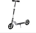 Patinete dobrável portátil 2 rodas, leve e resistente, ideal para crianças e adultos, suporta até 100 kg.