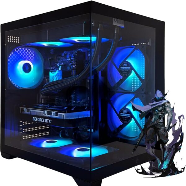 Pc Gamer AMD Ryzen 7, 16GB, NVMe 500GB e RTX 3050 com Water Cooler para alta performance em jogos.