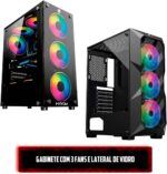Pc Gamer Amd Ryzen 5 5600GT, Radeon Graphics Vega 7, 16gb Ram, Nvme 500gb, Gabinete Rgb 3 fans - Imagem 2