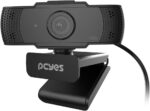 Pcyes 720p Webcam para computador com microfone integrado e qualidade HD para videochamadas nítidas - Imagem 2