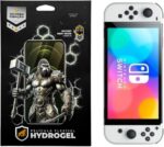 Película Hydrogel Gamer Fosca Gshield para Nintendo Switch OLED com proteção contra riscos e pequenos impactos
