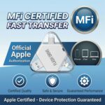 Pen Drive 3 em 1 512 GB MFi para iPhone: backup rápido de fotos, vídeos e dados para iOS - Imagem 2